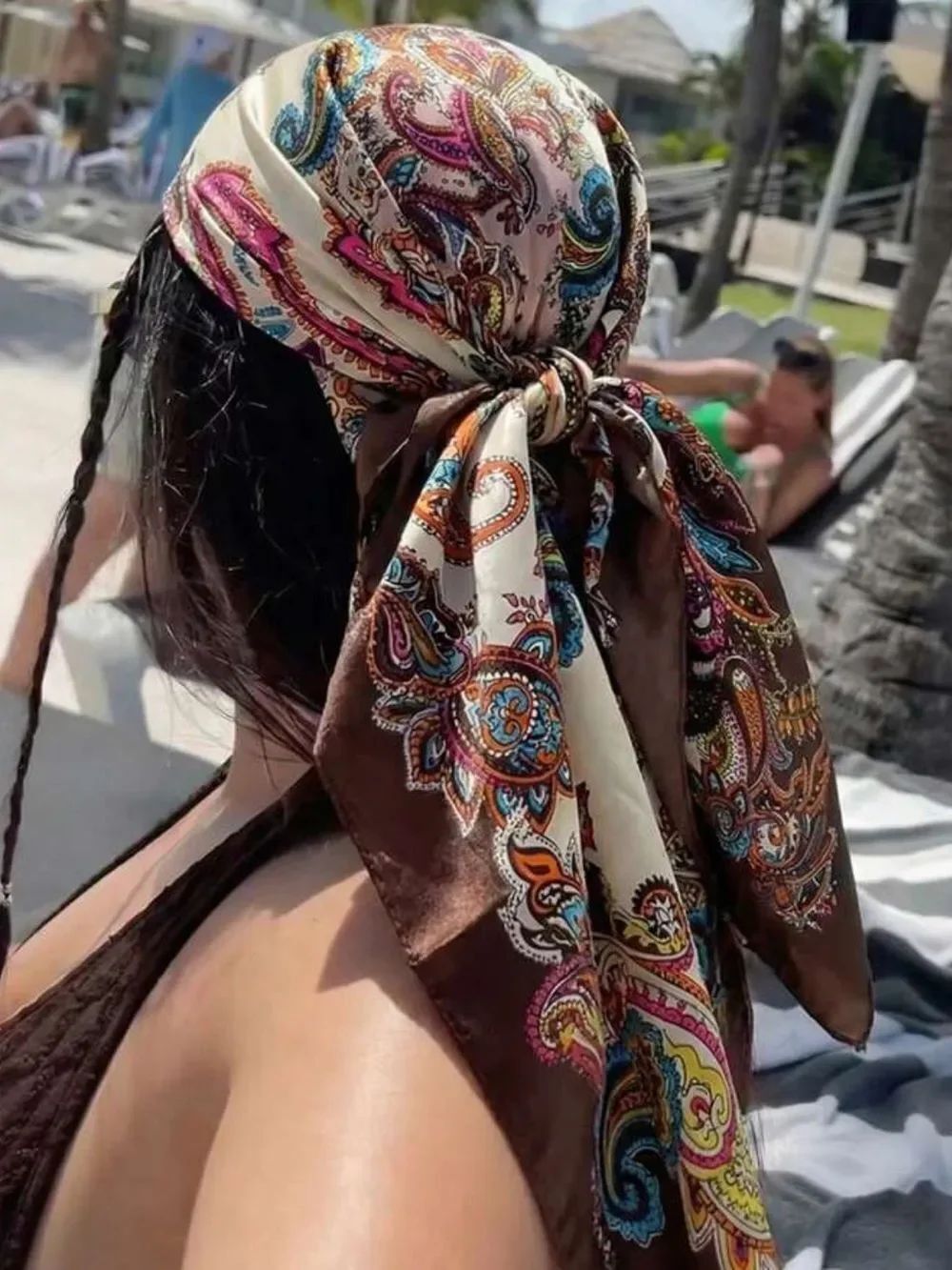 Paisley Headscarf S174